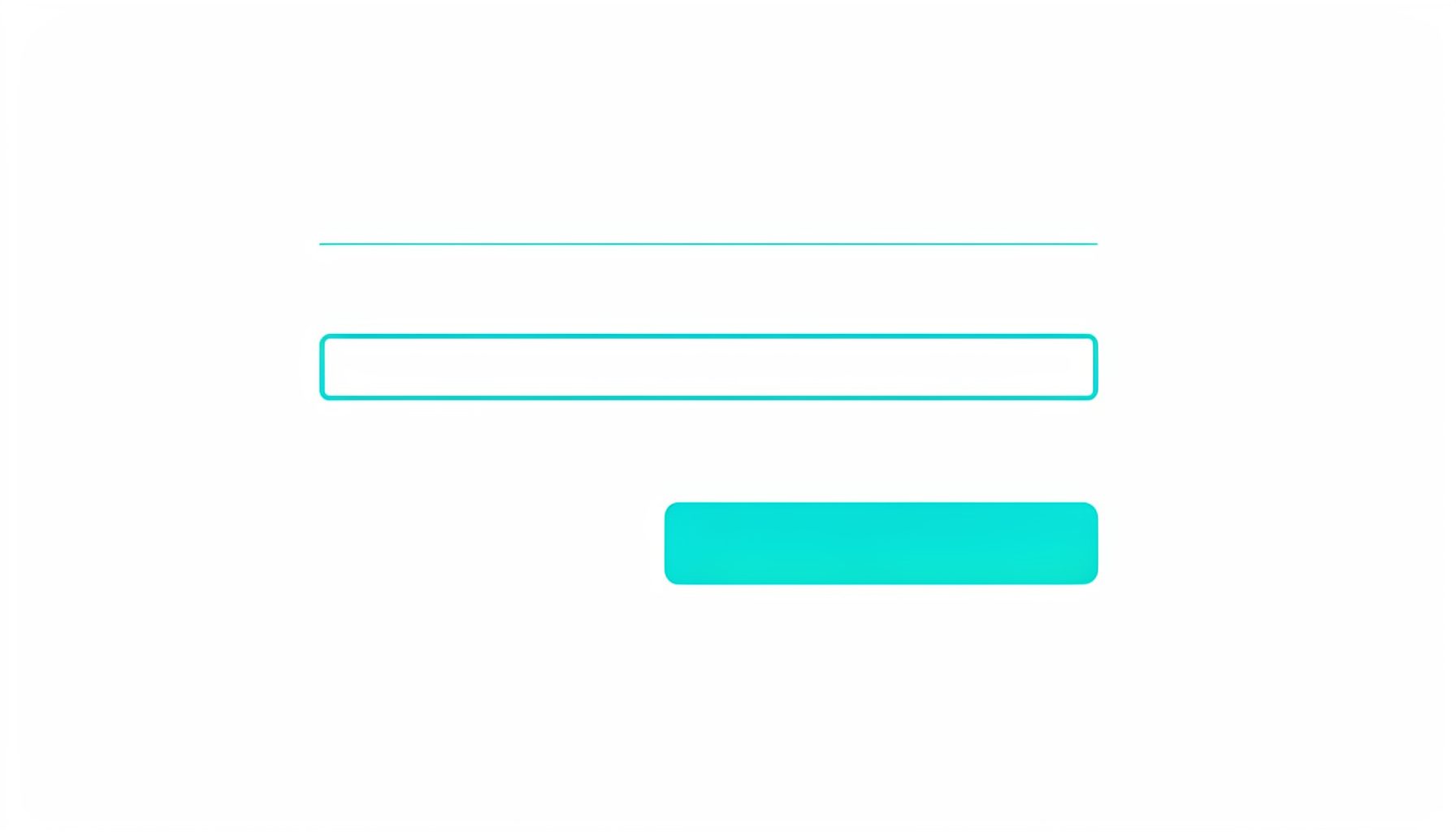 Formulario web sencillo con un campo de texto y un botón, sobre un fondo claro y limpio.